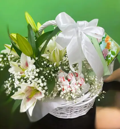 Лилии на озере